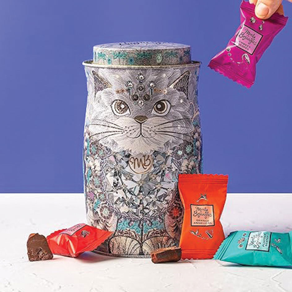 Monty Bojangles Collectable Chocolate Truffle Filled Cat Tins